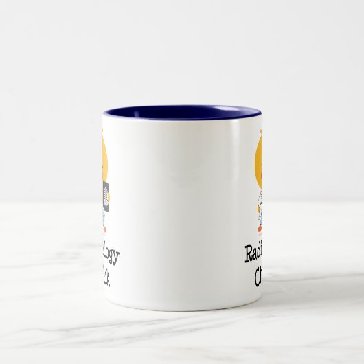 Radiology Chick Mok
 Tweekleurige Koffiemok (Center)