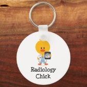 Radiology Chick Sleutelhanger (Voorkant)
