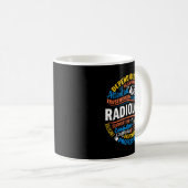 Radiology Funny Rad Tech Week Appreciation Radiolo Koffiemok (Voorkant rechts)