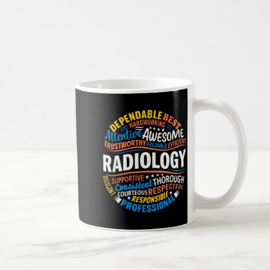 Radiology Funny Rad Tech Week Appreciation Radiolo Koffiemok (Rechts)