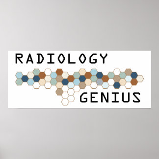 Radiology Genius Poster