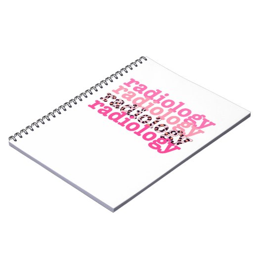 Radiology Leopard Notitieboek (Linkerzijde)