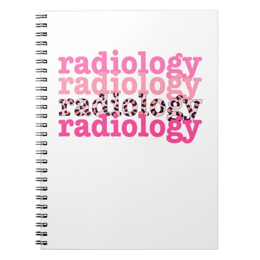 Radiology Leopard Notitieboek (Voorkant)