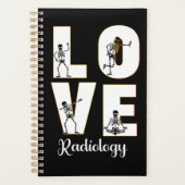 Radiology Love Radiologist Skeleton XRay   Planner (Voorkant)