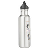 Radiology Love Radiologist Skeleton XRay  Waterfles (Links)