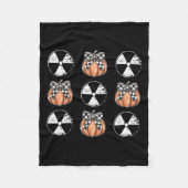 Radiology Pumpkin Coquette Fall Autumn Xray Tech H Fleece Deken (Voorkant)