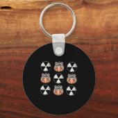 Radiology Pumpkin Coquette Fall Autumn Xray Tech H Sleutelhanger (Voorkant)