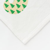 Radiology Squad Nurse Reindeer Buffalo Red Plaid C Fleece Deken (Hoek)