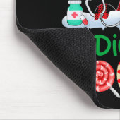 Radiology Squad Nurse Reindeer Buffalo Red Plaid C Muismat (Hoek)