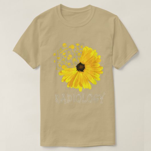Radiology SunFlower Tech Radiologist XRay Radiogra T-shirt (Design voorkant)