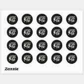 Radiology Tech Everything Will Be Ok Technologist Ronde Sticker (Vel)