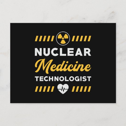Radiology Tech Nuclear Medicinal Xray Briefkaart (Voorkant)