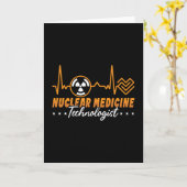 Radiology Tech Nuclear Medicinal Xray Kaart (Gele Bloem)
