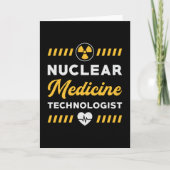 Radiology Tech Nuclear Medicinal Xray Kaart (Voorkant)