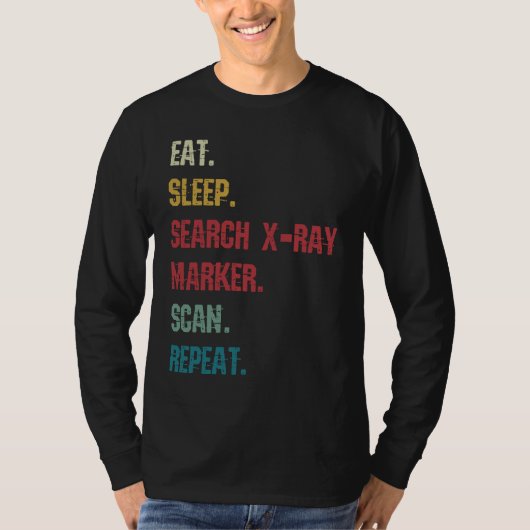 Radiology Tech Pun X Ray Rad Tech Radiology Nurse T-shirt (Voorkant)