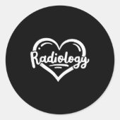 Radiology Tech Technician X-ray Tech X-ray Technol Ronde Sticker (Voorkant)