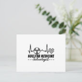 Radiology Tech Xray Nuclear Medicine Technoloog Briefkaart (Staand voorkant)