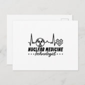 Radiology Tech Xray Nuclear Medicine Technoloog Briefkaart (Voorkant / Achterkant)