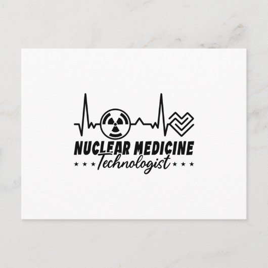 Radiology Tech Xray Nuclear Medicine Technoloog Briefkaart (Voorkant)