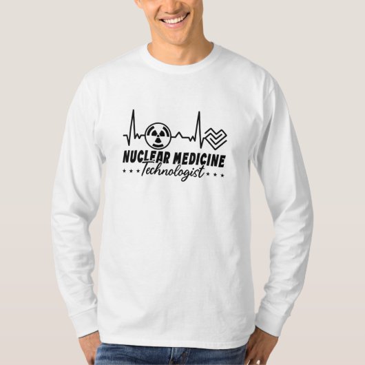 Radiology Tech Xray Nuclear Medicine Technoloog T-shirt (Voorkant)