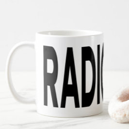 RADIOLOGY Typography Medical Imaging Gift Koffiemok