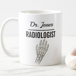 RADIOLOOG Gepersonaliseerde Naam Dokter Cadeau Koffiemok