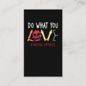 Radioloog Humor Skeleton Xray Funny Radiology Visitekaartje (Voorkant)