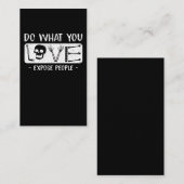 Radioloog Humor Skeleton Xray Radiology Visitekaartje (Voorkant / Achterkant)