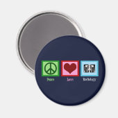 Radioloog Peace Love Radiology Chest X-Ray Tech Magneet (Voorkant / Achterkant)