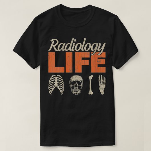 Radioloog radiologie XRay F T-shirt (Design voorkant)