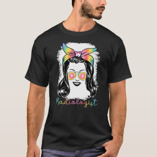 Radioloog radiology-straal voor radiotechnologie v t-shirt