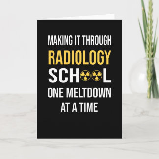 Radioloog radioloog van de medisch technicus kaart