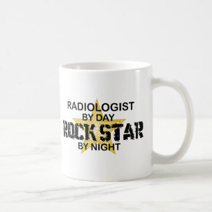 Radioloog Rock Star bij nacht Koffiemok