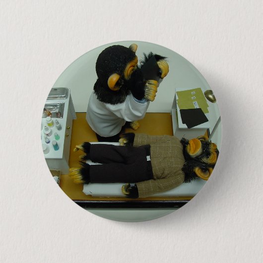 Radioloog Ronde Button 5,7 Cm (Voorkant)