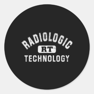 Radioloog RT RAD Tech Ronde Sticker