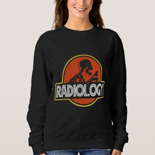 Radioloog Skeleton Radiology X Ray Rad Tech Trui (Voorkant)