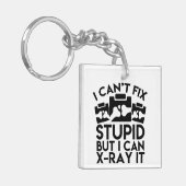 Radioloog Sleutelhanger, Funny Radiology Sleutelha Sleutelhanger (Voorkant Links)