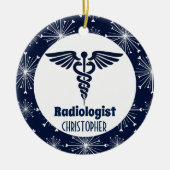 Radioloog Speciaal Gift Keramisch Ornament (Voorkant)