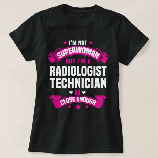 Radioloog Technicus T-shirt (Design voorkant)