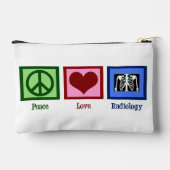 Radioloog van de vredesliefdesradiologie etui (Achterkant)