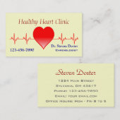 radioloog visitekaartje (Voorkant / Achterkant)