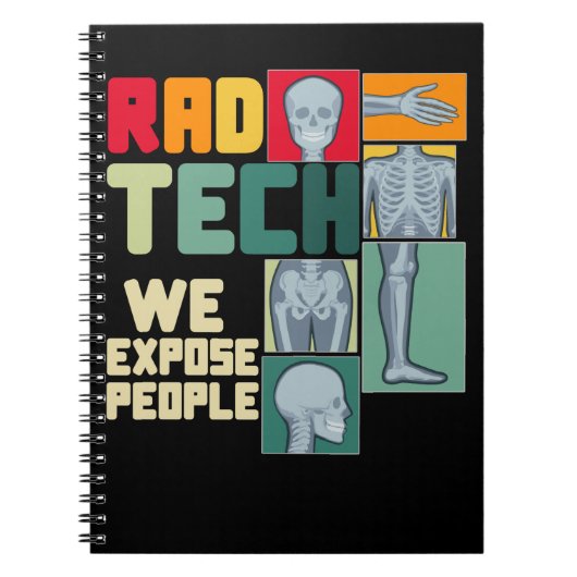 Radioloog Xray Funny Radiologie Notitieboek (Voorkant)