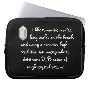 Radiometrische datingservice - Grappige geologie Laptop Sleeve