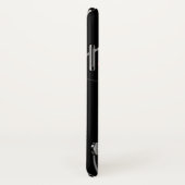  radiomicrofoon op Air Black Silver Red Case-Mate iPhone Case (Achterkant / rechts)