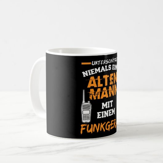 RadiomRadio Amateur Koffiemok (Voorkant links)