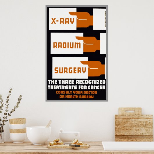 Radionsurropering Poster (Keuken)