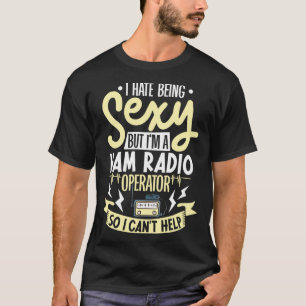radioradioamateur amateur radio morse code ham rad t-shirt