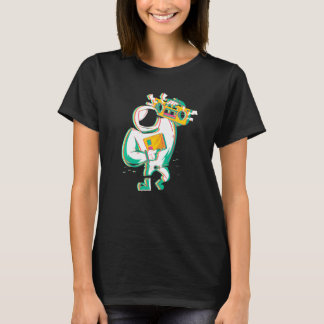 radiorakonestische astronautencentrales in het un t-shirt