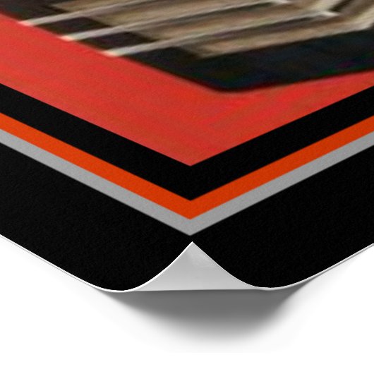  radioreclame 16 x 20 afdrukken poster (Hoek)