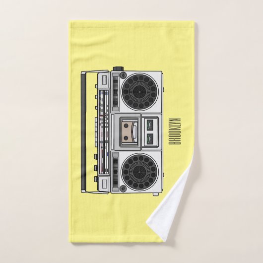 Radioregeling cartoon bad handdoek (Handdoek)